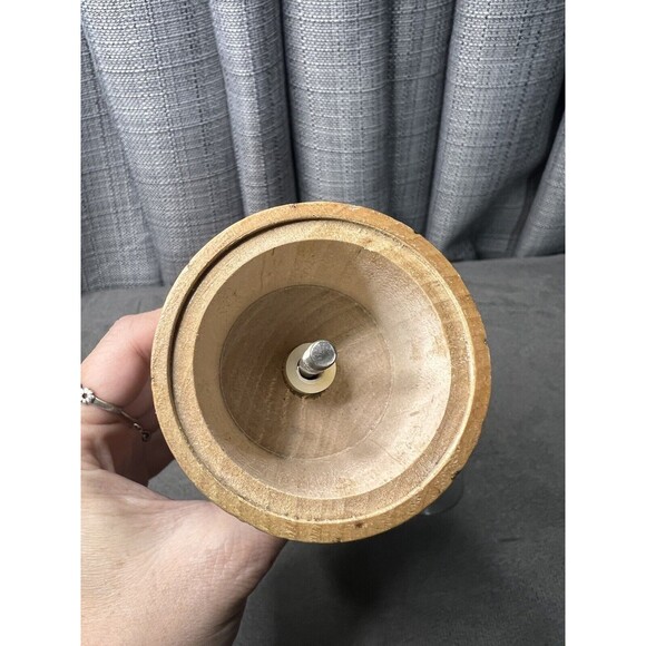 Robert Wilhelm William Bounds Wooden Pepper Mill Grinder Salt Shaker Combo - Picture 5 of 15